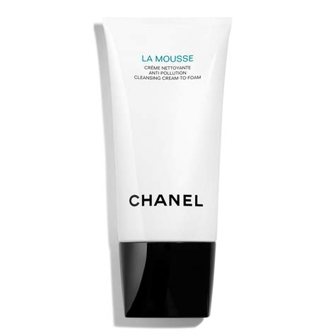 chanel 5 cleansing cream|chanel anti pollution cleansing cream to foam.